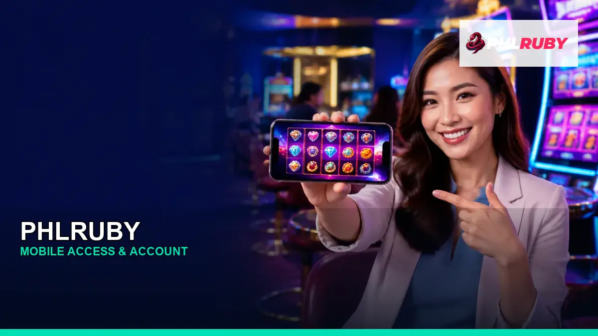 PHLRUBY mobile account access guide for Philippine players