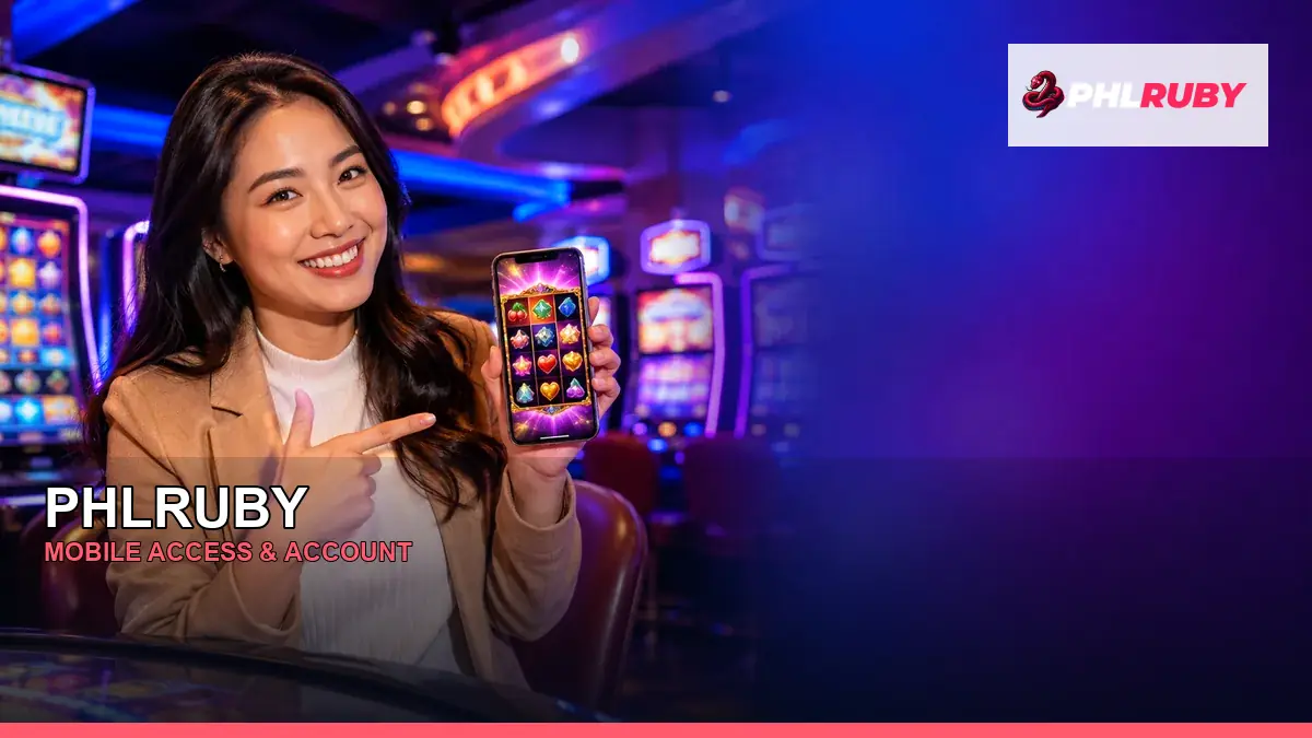 PHLRUBY mobile account access guide for Philippine players